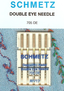 Agulha Schmetz - Double Eye